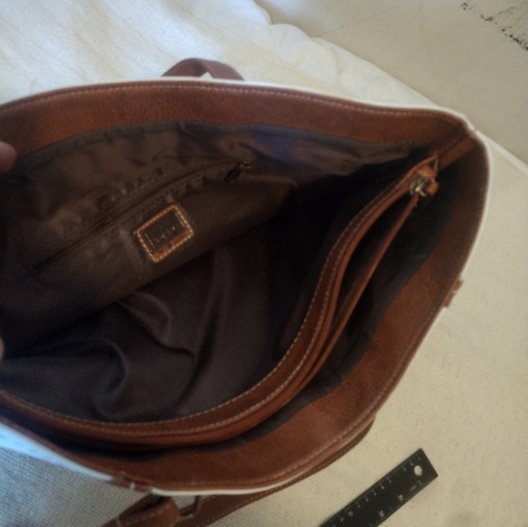 B.o.c  White Leather BOC Bag - Picture 11 of 16